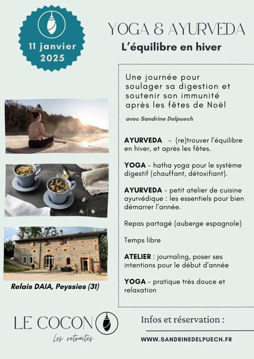 journée yoga ayurveda hiver